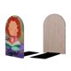 thumbnail image 2 of Tal como lo Cuenta Ginger Sujetalibros decorativos temáticos, tope para estantería con base antideslizante, uso dual para hogar y oficina - 2 piezas, 2 of 6