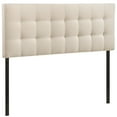 thumbnail image 5 of Modway Lily Queen Upholstered Polyester Fabric Headboard in Ivory, 5 of 8