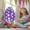 Purple, variant on "16" Vibrant LED Inflatable Easter Eggs - Colorful Set of 5, Perfect for Holiday Fun & Outdoor Yard Decor"