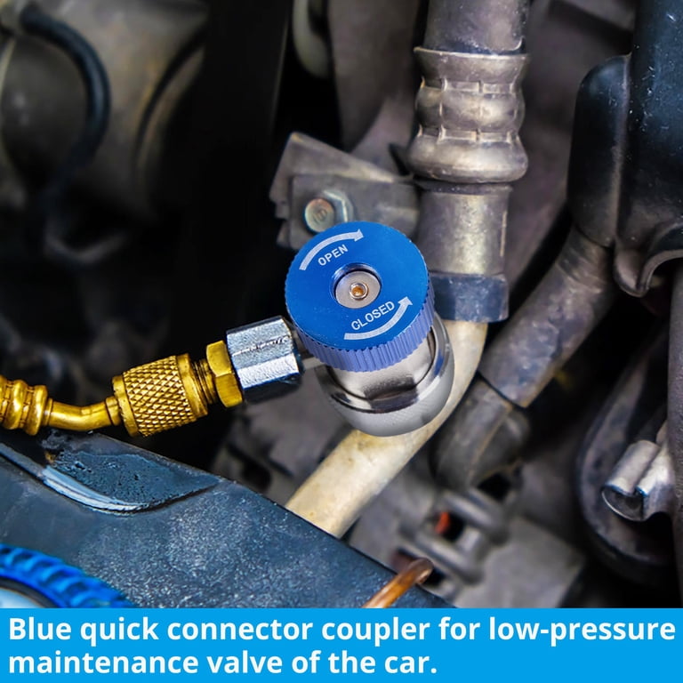 Car Conditioner Adapter – R134A 5/8” Naar 1/4” SAE, Messing Adapterfles, Geschikt Voor Airco-onderhoud Aan Auto's