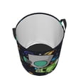 thumbnail image 3 of Invader Zim Laundry Hamper Lightweight Storage Basket Toy Organizer Laundrys Basket Waterproof For Bedroom, Bathroom Medium, 3 of 8