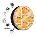 thumbnail image 4 of Naloa Tasty Toasts PVC Leather Spare Tire Wheel Cover Spare Tire Cover, for Car Truck SUV Camper Trailer Universal Fit(14-17in)-16 inch, 4 of 6