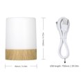 thumbnail image 2 of Led Night Light Touch Control Remoto 16 Colores Tres Modos Base de Grano de Madera Irfora  Luz de noche, 2 of 7