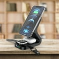 thumbnail image 1 of TopLLC 15w Three In Magnetic Wireless Charger Quick Charge Mobile Phone Holder For 13 And Watch Headset, 1 of 9