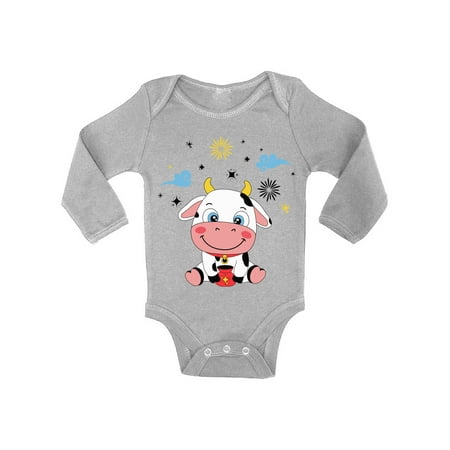 

Happy Chinese New Year 2021 - Romper Baby Girl Boy Bodysuit Year of the Ox Newborn 6 18m 12m