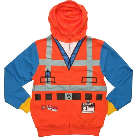 Lego Movie Emmet Costume Youth Hoodie