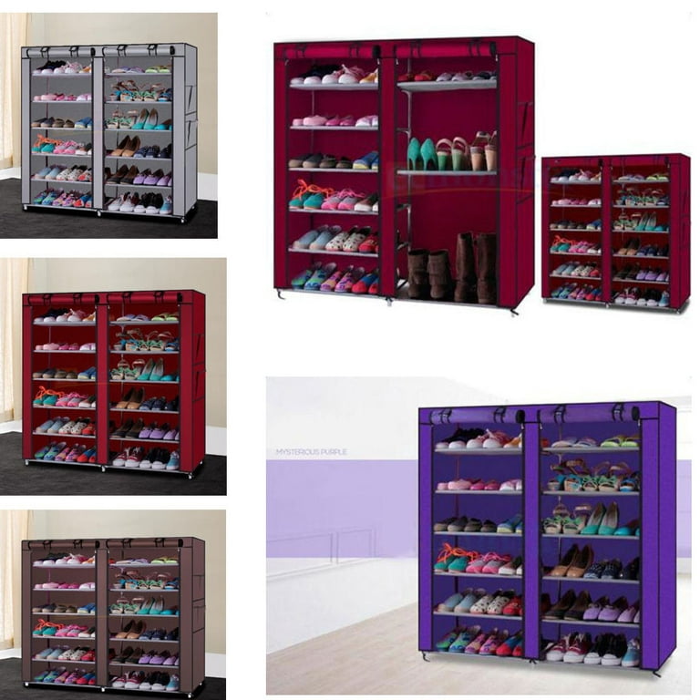 Shoe Shelves for Displaying Your Collection set of 6 Natural
