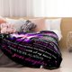 thumbnail image 3 of LHSHID Gifts for Mom from Daughter Blanket Mothers Day Birthday Gifts for Mom Great Mother Gifts Mom Birthday Gifts from Daughter Gift for Mom Mother Mama New Mom Throw Blanket 30"x40", 3 of 7