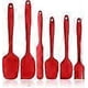 thumbnail image 1 of Silicone Spatula Set - 6x - Plastic - Red - BPA free - Food Grade Silicone -, 1 of 3
