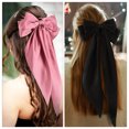 thumbnail image 3 of 4 Uds. Pinzas para el pelo con lazo, lazos grandes para el pelo, pinzas para el pelo largas, accesorios para el cabello para niñas y mujeres, 3 of 5