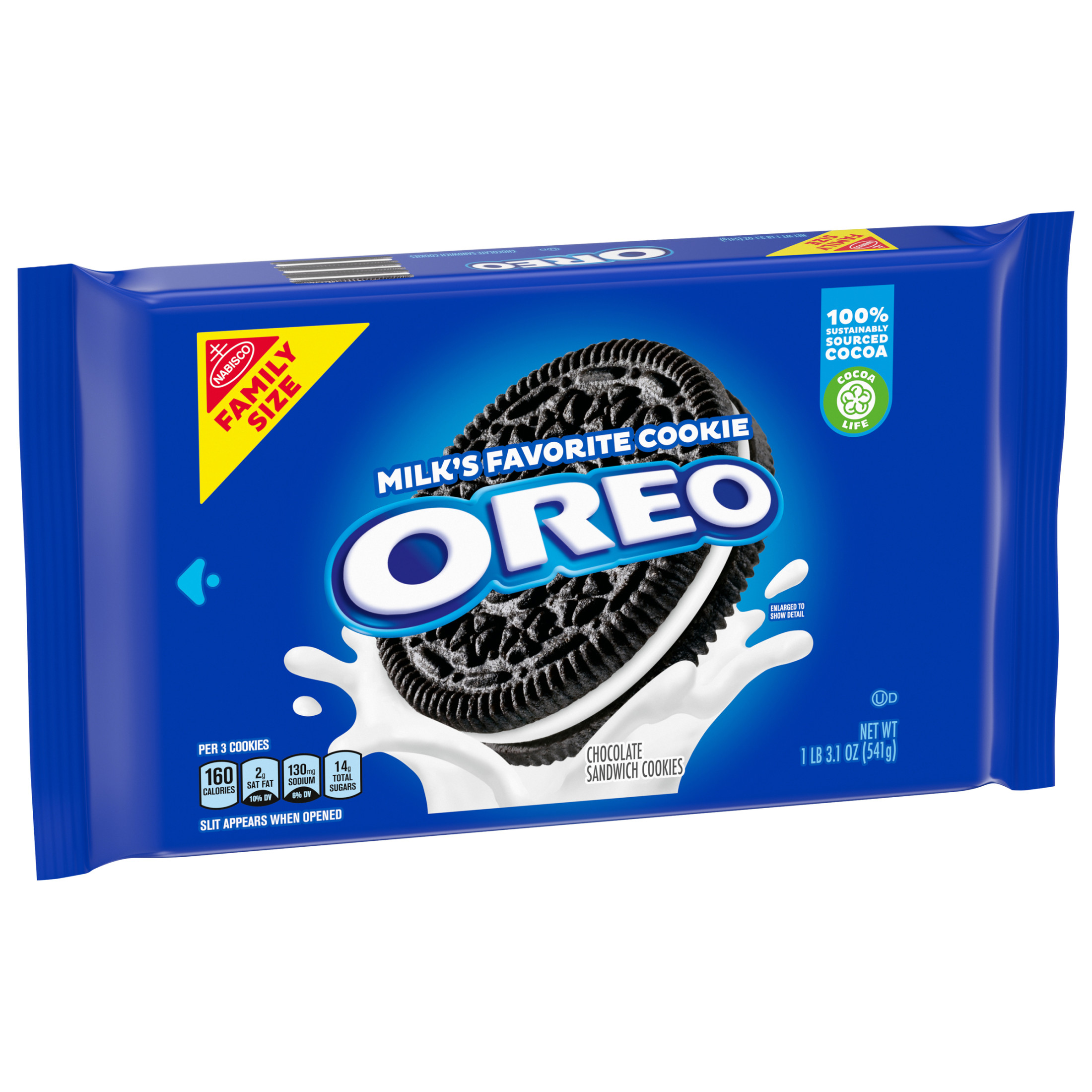 OREO Chocolate Sandwich Cookies, Family Size, 19.1 oz - image 3 of 15