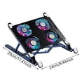 thumbnail image 5 of Laptop Cooling Pad Laptop Coolers for Notebook Gaming Fan Stable Stand Adjustable Cooling Folding Bracket, 5 of 14