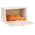 thumbnail image 2 of Caja de Pan de Madera Vintage HOMEKOKO 39x21x23 cm de Bambú, 2 of 7