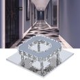 thumbnail image 3 of 12W Stainless Steel LED Ceiling Light Indoor Lighting for Living Room Passage Corridor 85‑265V, 3 of 8
