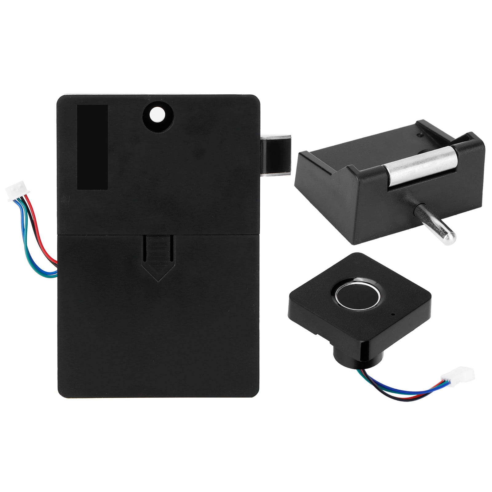 Suodoka Smart Fingerprint Drawer Lock, Keyless Biometric Cabinet Lock for Home Office Furniture (1.18x1.18x0.83 in / 3x3x2.1 cm)