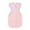 Pink, variant on Wdgfv Transition Baby Swaddle 3-6 Months 12-18 lb, Arms In/Out Swaddle Sleep Sack with 2-Way Zipper Moisture-Wicking Fabric, Improves Sleep Snug Fit Helps Calm Startle Reflex Grey 3-6 Months