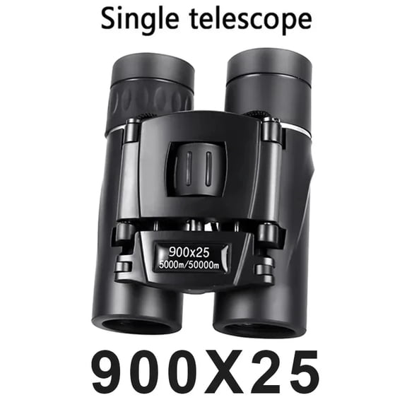 900x25 Mini Binoculars High-Powered BAK4 Prism Waterproof Travel Bird Watching Outdoor Sports Optics