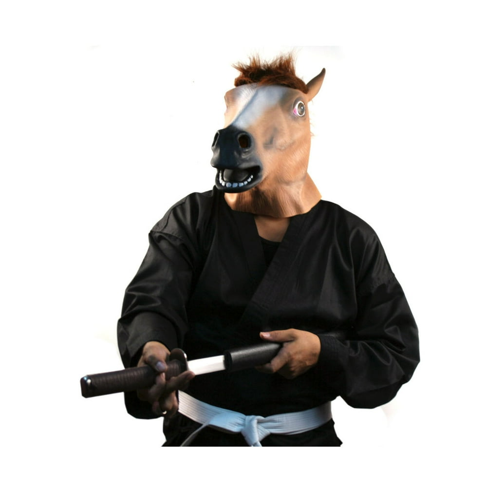 Horse Head Mask Creepy Halloween Costume