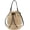 khaki, variant on Summer Woven Rattan Handbag Bags, Women Straw Shoulder Bag Drawstring Straw Purse Beach Shoulder Tote Handbags for Women