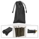 thumbnail image 4 of 5 uds funda bolsa gafas de sol estuche suave gafas de sol bolsa cordón boca bolsa de almacenamiento portátil negro, 4 of 5