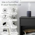 thumbnail image 6 of Cool Mist Humidifiers, USB Personal Desktop Humidifier for Car, 2 Mist Modes, Super Quiet, USB Personal Desktop Humidifier Small Humidifiers for Bedroom Home Office Car Travel, 6 of 7