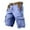 Blue1, variant on Men's Shorts Cargo Straight Leg Casual Work Pants Comfortable Lightweight Spring Summer Fall Shorts XL