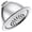 Chrome, variant on moen 6371 6371-chrome one-function 4" diameter spray head standard showerhead