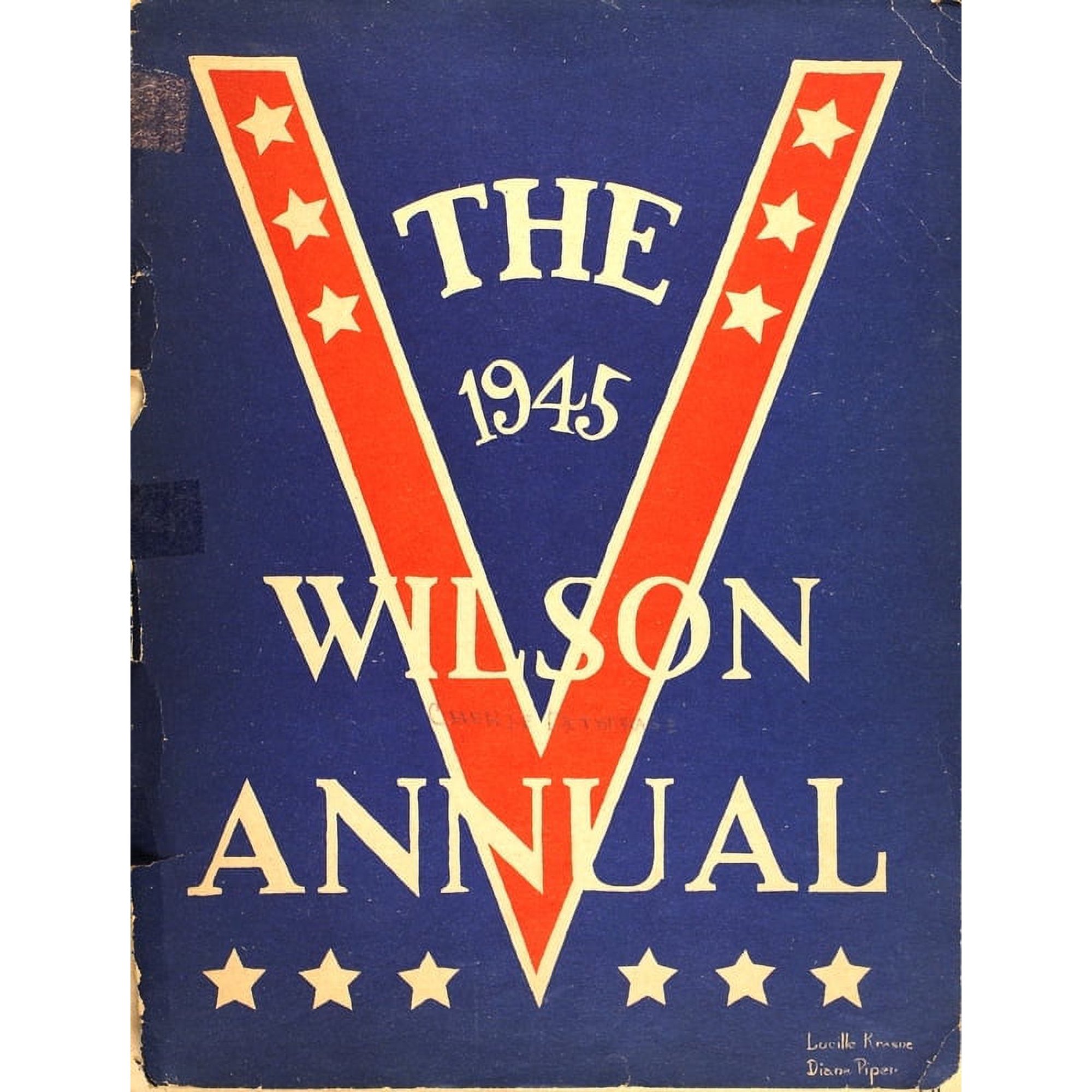 (Custom Reprint) Yearbook: 1945 Woodrow Wilson Middle School - Statesman Yearbook (Tulsa OK)