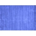 thumbnail image 1 of Ahgly Company Indoor Rectangle Abstract Blue Contemporary Area Rugs, 2' x 4', 1 of 4