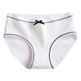 thumbnail image 1 of B91xZ Culotte en Coton pour Femmes Invisible Sans Couture Bikini Demi-Couverture, Beige m, 1 of 3