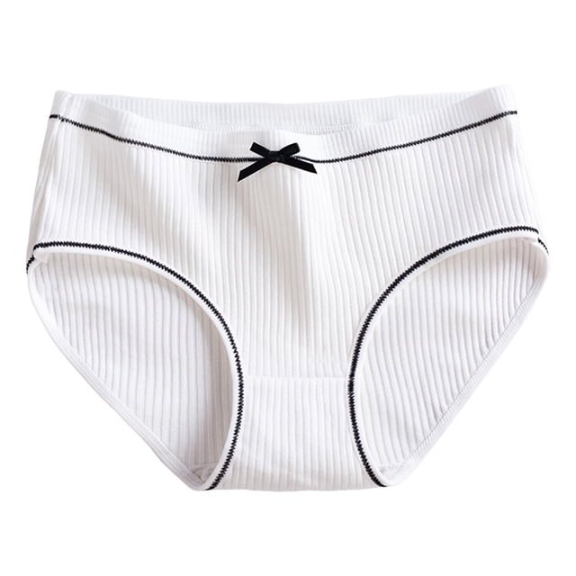 B91xZ Culotte en Coton pour Femmes Invisible Sans Couture Bikini Demi-Couverture, Beige m
