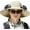 Khaki, variant on Gardening Wide Brim Solar Fan Hat for Women Men, Outdoor Work Hat with 2 Solar Power Fan, Bucket Hats Hiking Essentials