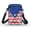 Butterfly Rose Pattern, variant on HELLHERO Mushroom and Butterfly Pattern Design Messenger Bag Adjustable Shoulder Strap Polyester Adults 4.33x1.97x7.09 for Travel