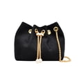 thumbnail image 2 of EGNMCR A Crossbody Bag Shoulder Bag Bucket Shaped Women's Shoulder Bag Chain Flannelette Material Crossbody Bag Multi Functional Commuting Handbag Polyester shoulder b ag, 2 of 6
