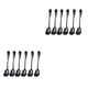thumbnail image 4 of Ounissouiy Cucharadita de acero inoxidable de 6 uds., tenedor, forma de concha, juego de cubiertos de viaje, vajilla de cocina, cuchara para Type2 NO2, 4 of 6