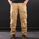 thumbnail image 1 of Pantalones largos, pantalones tácticos, pantalones softshell para hombre, resistentes al viento y al agua, pantalones de escalada de polar grueso y cálido, pantalones de trabajo, pantalones para hombr, 1 of 8