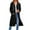 Black, variant on Baqcunre Women's Loose Zipper Long Sleeve Solid Color Long Hooded Cardigan Coats for Women Long Cardigan Jackets for Women Cardigan for Women,Black,L