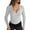 Grey Shirts, variant on CAIVO Women Plus Size Long Sleeve Knitted For Fashionable Autumn Slim Fit Basic Shirts U-Neck Leisure Solid Color Summer Blouse Back To School Tops