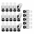 thumbnail image 2 of USB Flash Drive 1GB 50 Pack, Bulk USB 2.0 Flash Drives Thumb Drive Swivel Memory Stick Jump Drive Pen Drive,1 gig 50 Pieces, 2 of 15