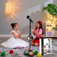 thumbnail image 2 of Kids Microphone With Stand Microphone For Kids Kid Karaoke Machine For Girls Toddler Microphones Kid Microphones For Singing Musical Toy For Fun Sound Effects For Children, 2 of 8