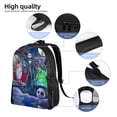 thumbnail image 4 of Nightmare Before Noël Sacs à Dos pour Enfants Sac d'École Sac à Dos Décontracté pour Voyage Randonnée, 4 of 5