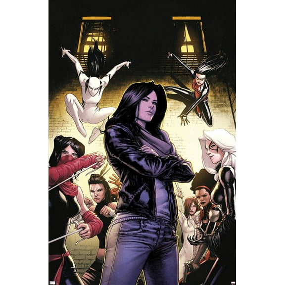 Marvel Comics - Jessica Jones - Defenders #9 Wall Poster, 22.375" x 34"