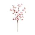 thumbnail image 2 of Artificial Peach Blossom Branch Faux Silk Flower Stem Realistic Decorative Branch Flexible Shapeable Design Long Lasting No Maintenance Home Vase Display for Living Room Bedroom Wedding Decor, 2 of 6