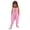 Pink, variant on Gzbliryd Girls Casual Jumpsuits Casual Ruffle Sleeve Round Neck Romper Summer Romper for Boys Summer Set (Orange,1-2 Years)