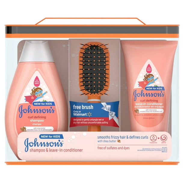 Johnson S Curl Defining Kids Hair Gift Pack Walmart Com Walmart Com