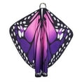 thumbnail image 1 of Fortune Cape de Fée pour Femmes avec Ailes de Papillon, Bourrelet Coloré, Costume de Cosplay d'Halloween, 1 of 5