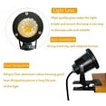 thumbnail image 4 of FSLiving LED Outdoor Spotlight 5W Come with Clamp and 9.84 Ft Power Cord and Waterproof Switch ,400 Lumens,60 Deg Beam Angle, Landscape Spotlight,Not Dimmable - Daylight White(6000K), 4 of 8
