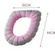 thumbnail image 5 of Funda para asiento de inodoro, anillo de retención reforzado con forro polar acolchado de lujo, ajuste Universal, lavable a máquina, 5 of 5
