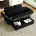 Belffin Reclining Storage Modular Sectional Sofa with Ottoman Velvet