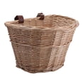 thumbnail image 2 of Bike Basket, Handle, Basket, Water Resistant Wicker Handlebars with Rubber Straps , Beige, 2 of 5